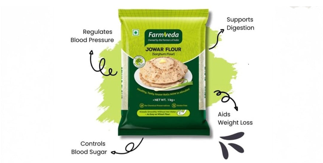 Choose a Healthier Lifestyle with Farmveda’s Jowar Flour: 100% Natural & Gluten-Free
