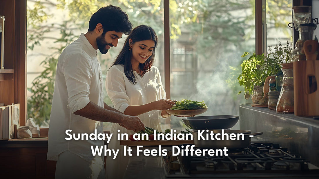 Sunday in an Indian Kitchen - Why It Feels Different