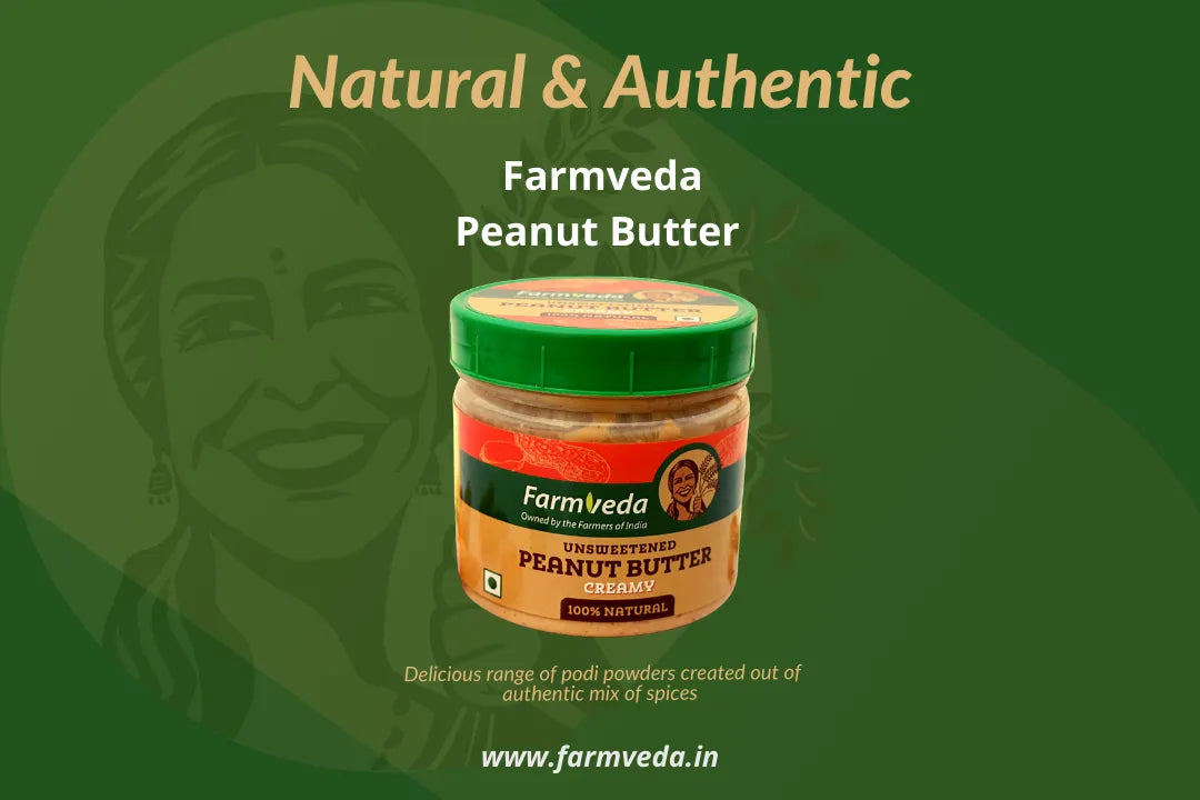 Natural & Authentic in Taste: Farmveda Peanut Butter