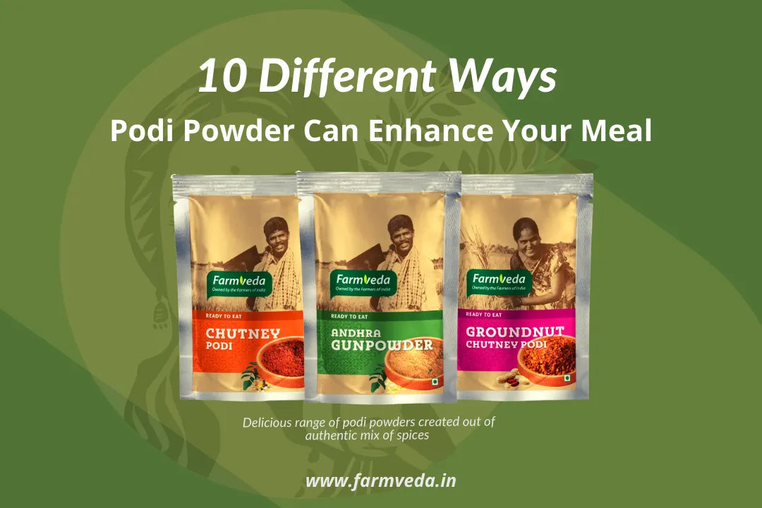 10 Different Ways Podi Powders can Enhance Your Meal