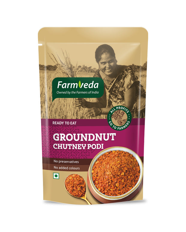 Groundnut Chutney Podi - Nutty Flavor and Nutritious Delight