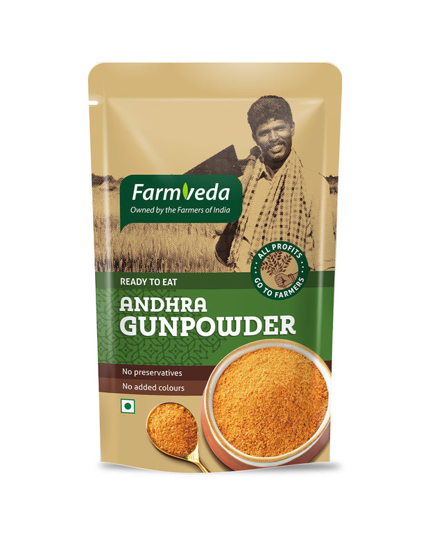 Farmveda Andhra Gunpowder- Naturally Grown Spice Blend