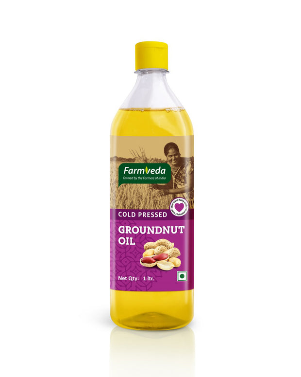 Groundnut Oil (Cold Pressed) - 1 Ltr