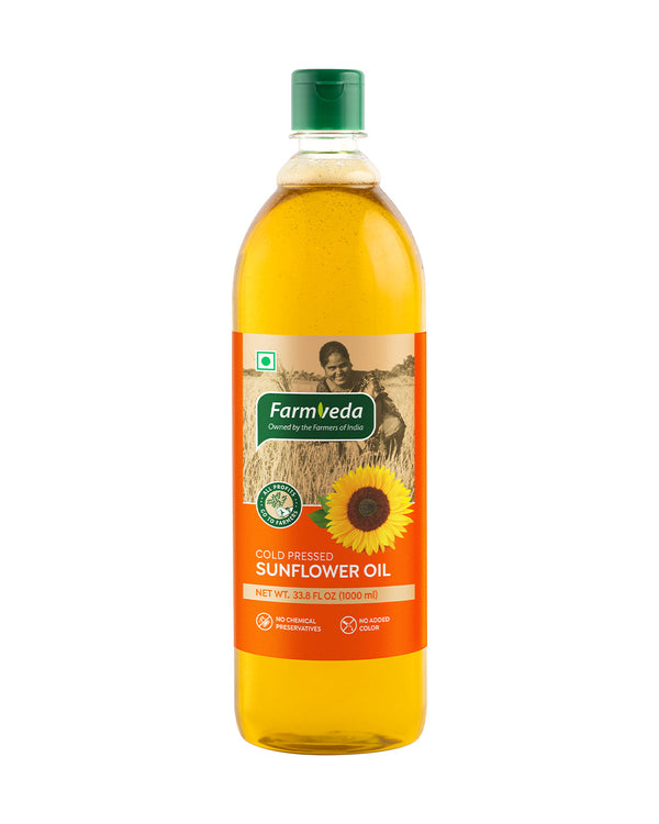 Sunflower Oil (Cold Pressed) - 1 Ltr