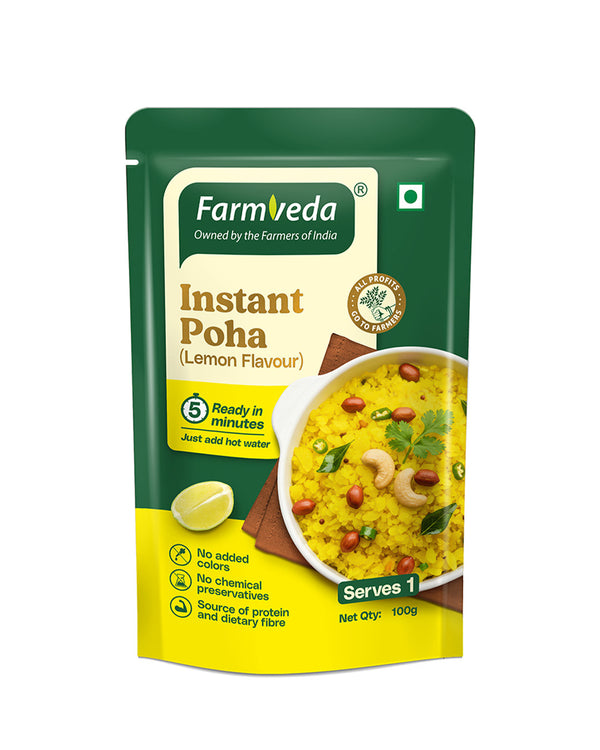 Instant Poha - Lemon Flavour (100gm * Pack of 5)