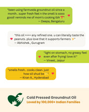 Cold Pressed Groundnut Oil - Impeccable Flavor