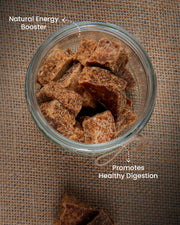 Farmveda Kohlapuri Jaggery Cubes| Natural, Unrefined & Chemical-Free | Desi Gud | Energy Booster & Iron Rich | 100% Natural | Farm Sourced