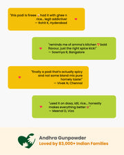 Farmveda Andhra Gunpowder- Naturally Grown Spice Blend