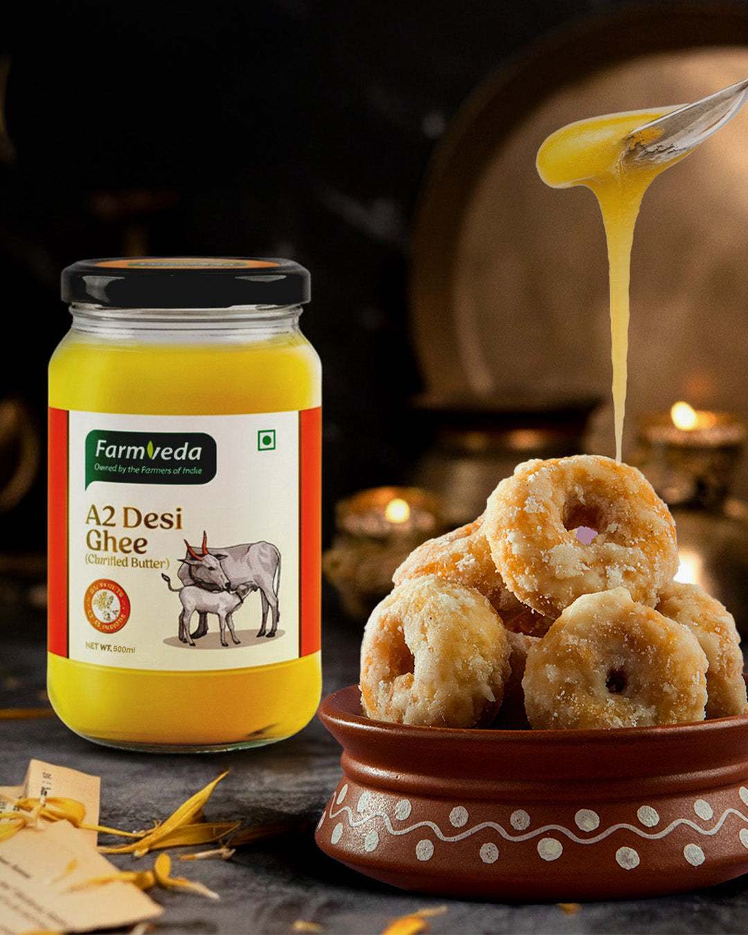 A2 Desi Cow Ghee- 500ml