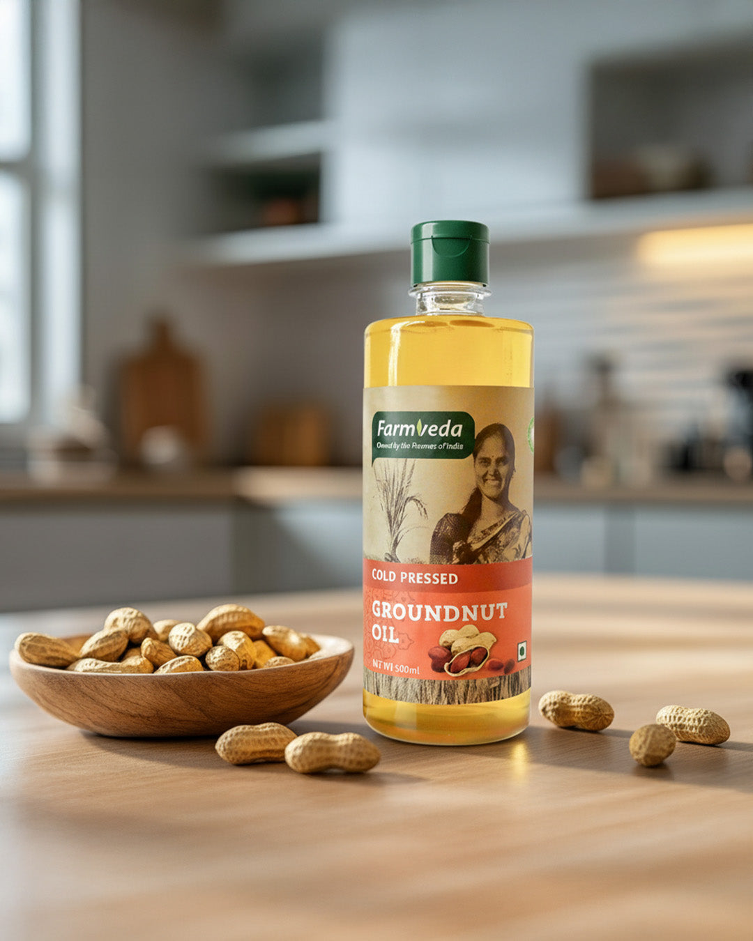 Groundnut Oil (Cold Pressed) - 500 ml