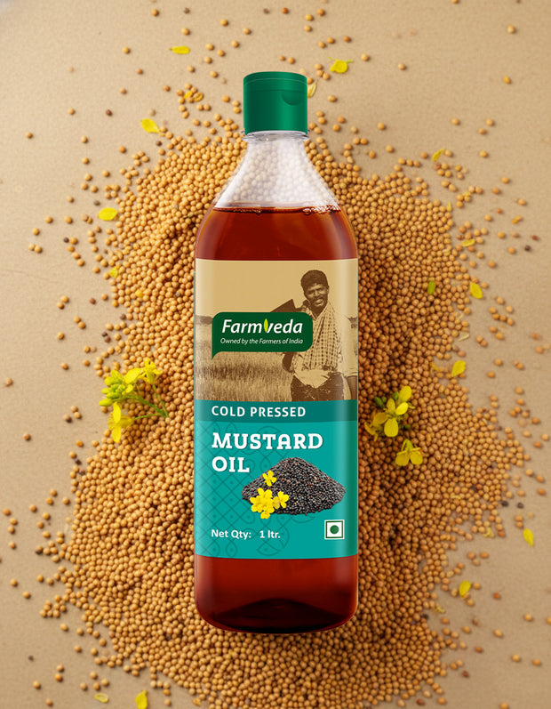 Mustard Oil (Cold Pressed) - 1 Ltr
