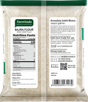 Farmveda Bajra Flour – Stone-Ground Pearl Millet Atta | Gluten-Free & High Fiber | 100% Natural
