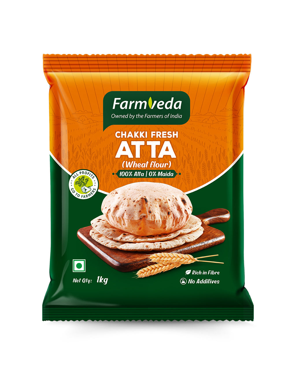 Chakki Fresh Atta (Wheat Flour) - 1 Kg