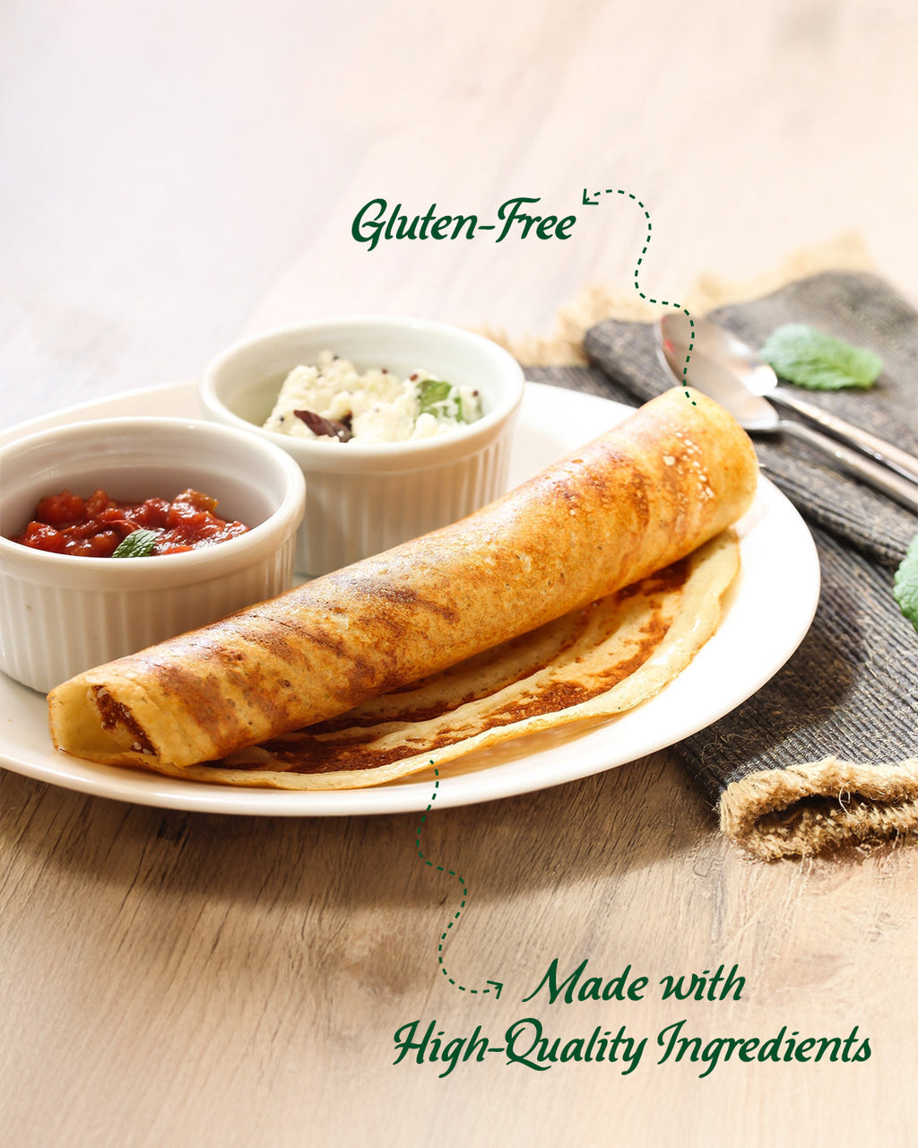 Rice Dosa Instant Mix - 500 gm
