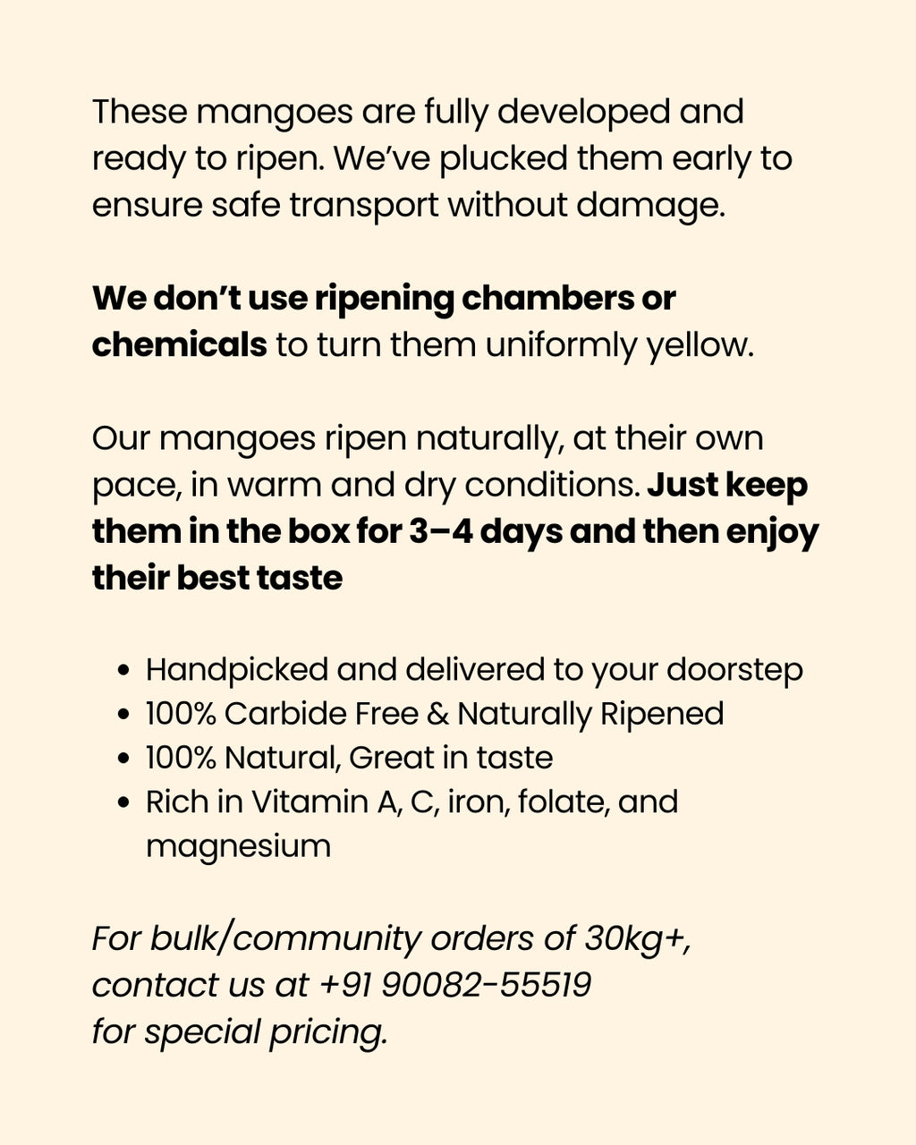 Ratna Mangoes | 100% Organic