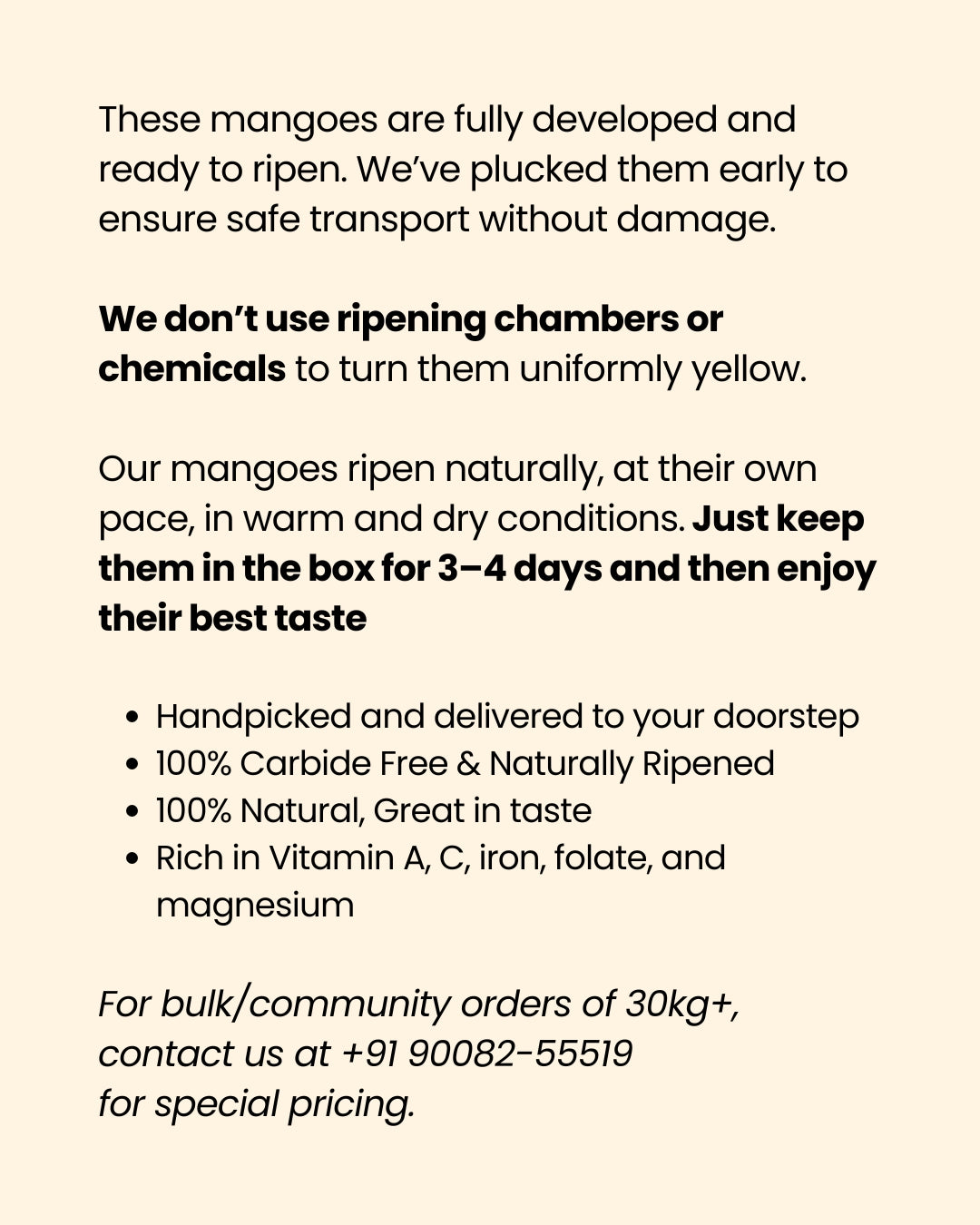 Ratna Mangoes | 100% Organic