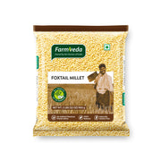 Farmveda Foxtail Millet – Rich in Fiber & Protein | Low Glycemic | 100% Natural Ancient Grain
