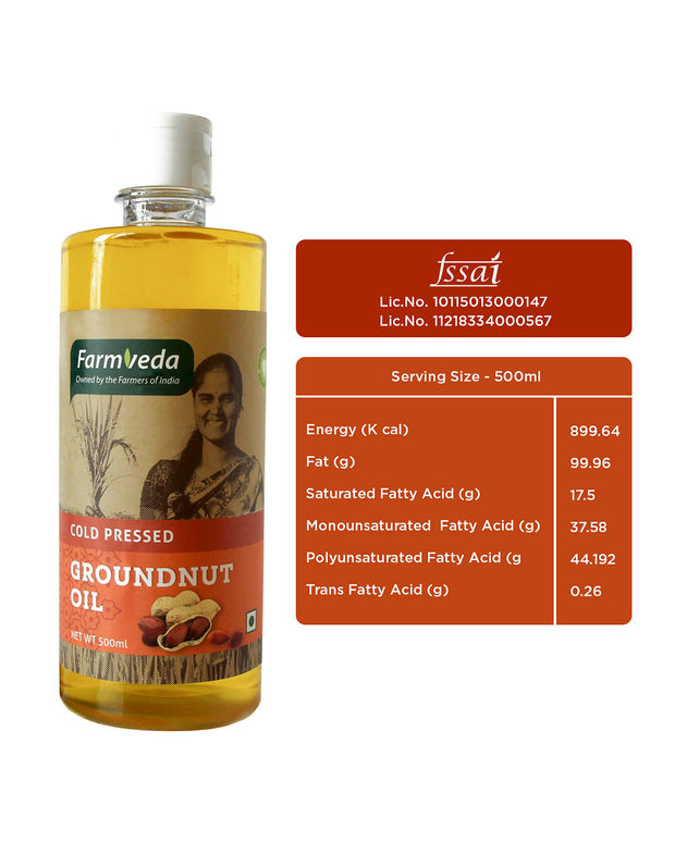 Cold Pressed Groundnut Oil - Impeccable Flavor