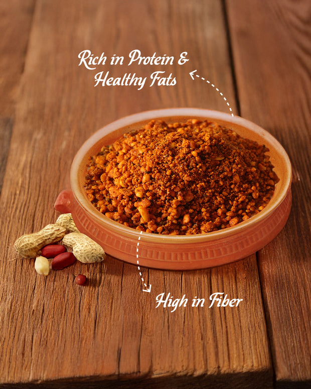 Groundnut Chutney Podi - Nutty Flavor and Nutritious Delight