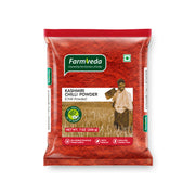 Farmveda Kashmiri Chilli Powder – Mild Heat, Vibrant Red Color | 100% Natural & Stone-Ground