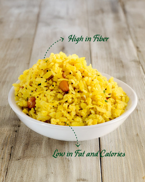 Farmveda Instant Lemon Poha - Nostalgic Delight, Anytime, Anywhere