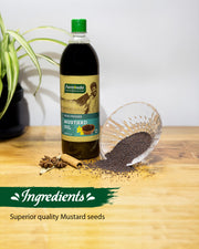 Farmveda Cold Pressed Mustard Oil - Healthy, Flavorful & Aromatic