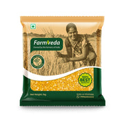 Farmveda Organic Chana Dal - Premium Split Chickpeas, 100% Natural & Sustainable, Protein-Rich Vegan Superfood