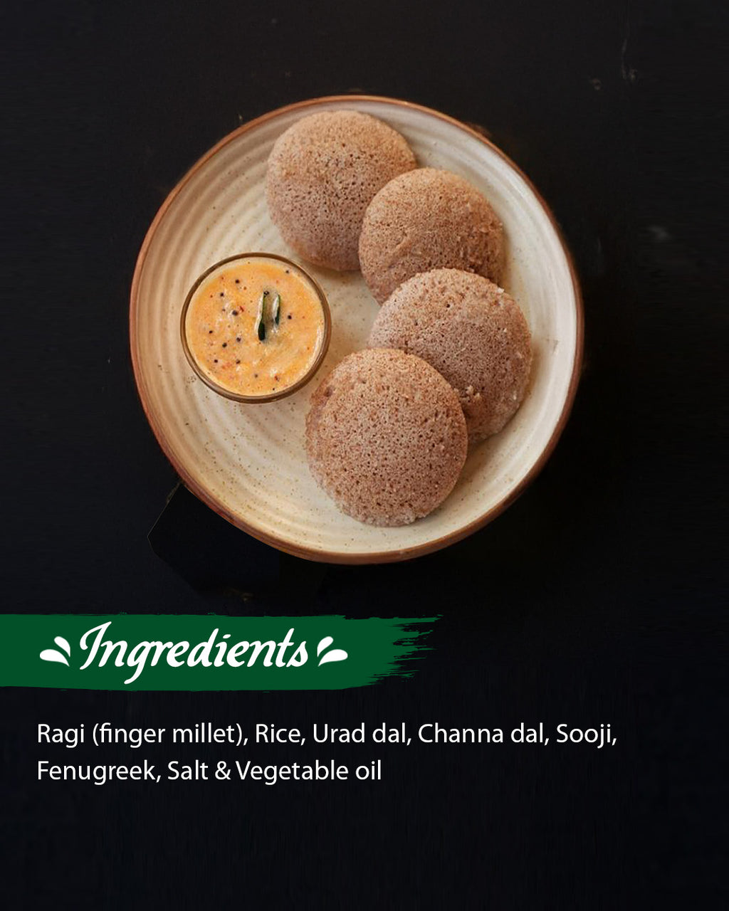 Ragi Idli Instant Mix - 250 gm