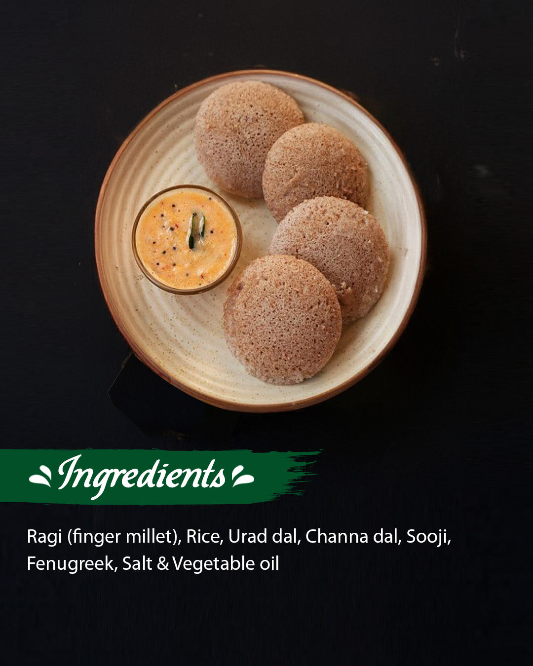 Ragi Idli Instant Mix - 250 gm