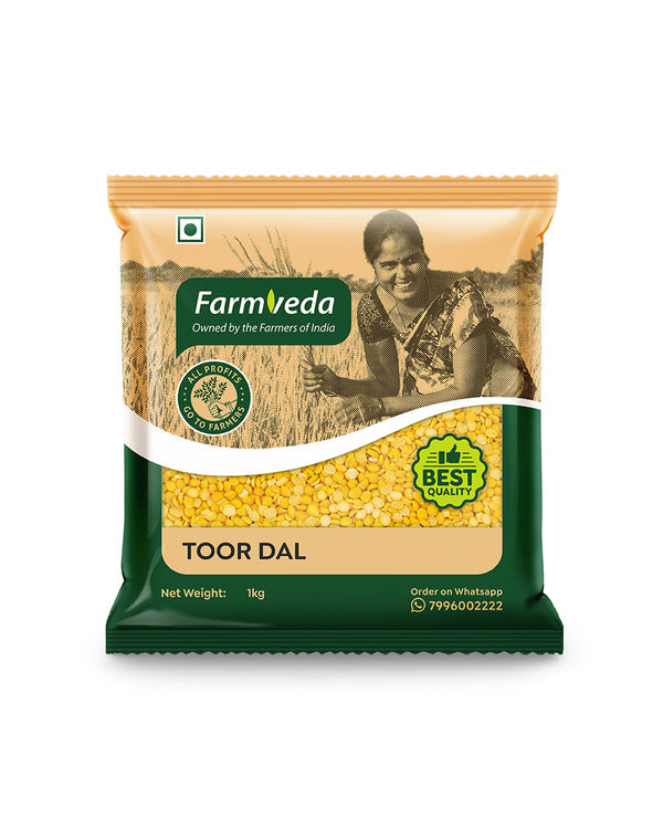 Toor Dal (Organic Hand-Pounded) - 1 Kg