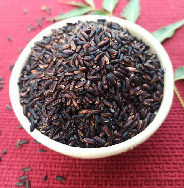 Organic Black Rice - Premium, Non-GMO, 1KG