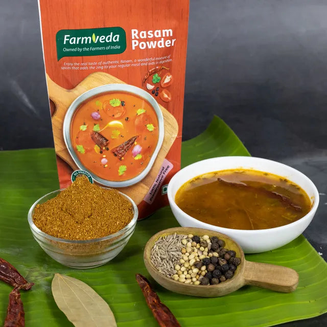 Asofida Rasam Rasam Powder 100g | Homemade South Indian Rasam – farmveda