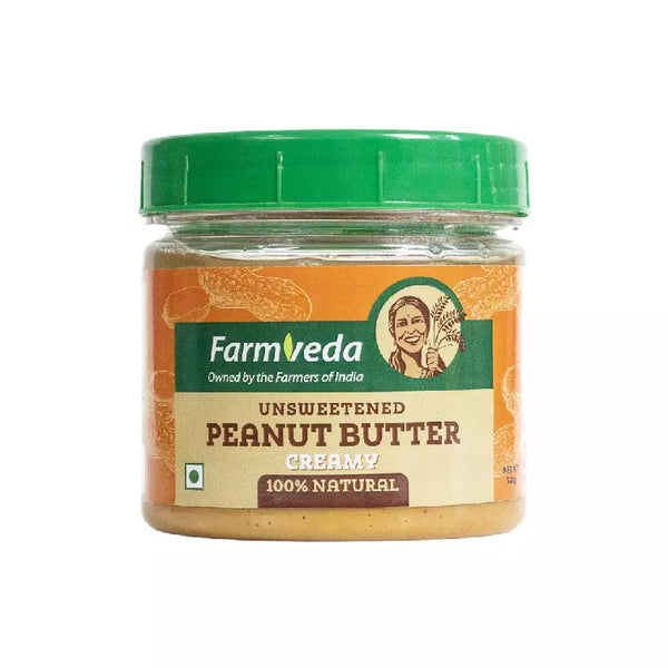 Farmveda Unsweetened Peanut Butter Creamy