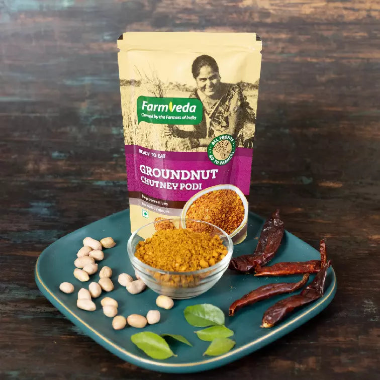 Farmveda groundnut chutney Podi, delicious and authentic in taste ...
