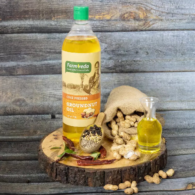 Cold Pressed Groundnut Oil